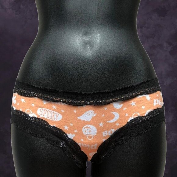 VS Pink Halloween Cheeky Panties - Picture 1 of 5